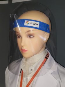 フェイスシールド装着画像側面④