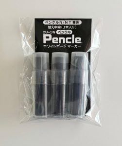 Pencl（ペンクル）黒インク(3本入り)