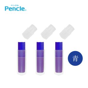 Pencle | ペンクルNＴ/替え中綿(3本入り)/青 SNPENＴ-2Bx3